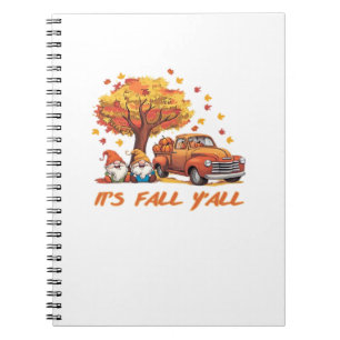 Cuaderno La calabaza de la calabaza de la calabaza otoñal d