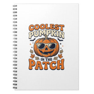 Cuaderno La Calabaza Más Genial Del Parche de Halloween Cam