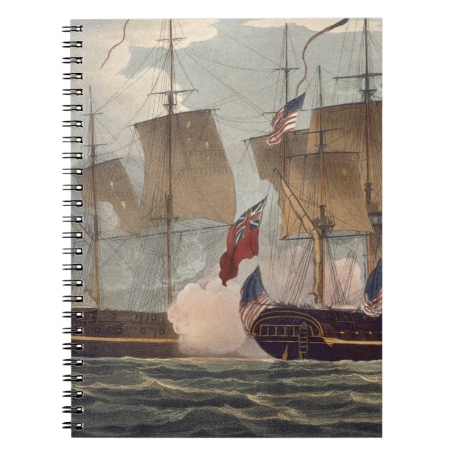 Cuaderno La captura del Chesapeake, el 1 de junio de 1813, (Frente)