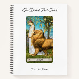 Cuaderno La carta de Fuerza del Tarot de El Pasado Distante
