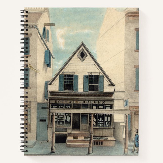 Cuaderno La casa de refrigerios (NYC) (Anverso)