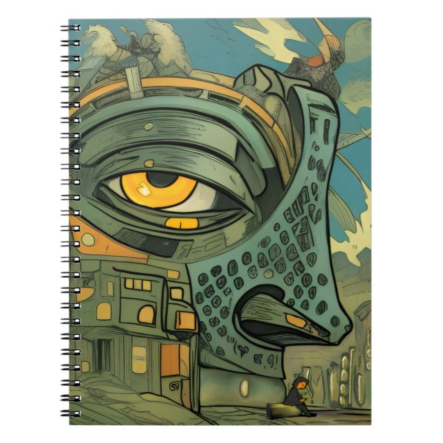 Cuaderno La casa no está impresionada (Frente)