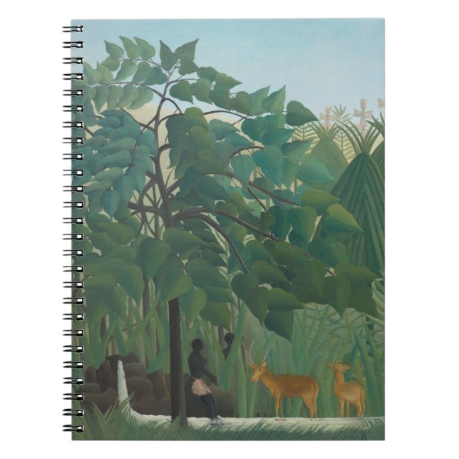 Cuaderno La cascada de Henri Rousseau, Bella Artes de la ép (Frente)