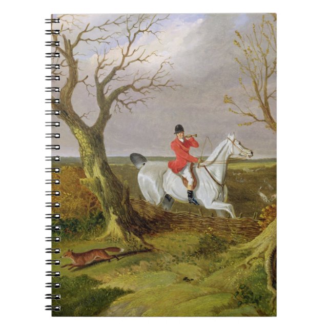 Cuaderno La caza de Suffolk - salida (aceite en lona) (Frente)