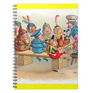 Cuaderno La cena de los Navidades Brownie