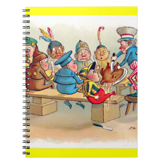 Cuaderno La cena de los Navidades Brownie (Frente)