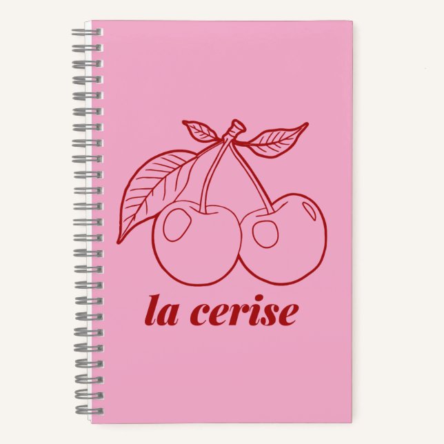 Cuaderno La cerise pin (Anverso)