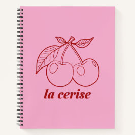 Cuaderno La cerise pin