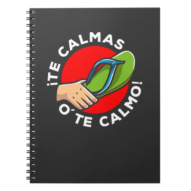 Cuaderno La chancla curiosa cita española humor latinoespañ (Frente)