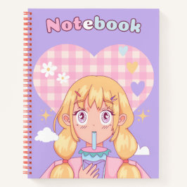 Cuaderno La Chica morada 💜 💗 ✨ por ella