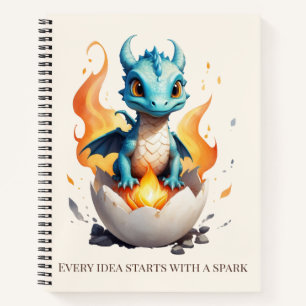 Cuaderno La chispa del dragón para bebés