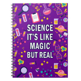 Cuaderno La ciencia es como la magia pero real