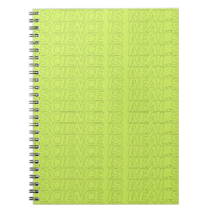Cuaderno La ciencia es la verdadera tipografía moderna de c