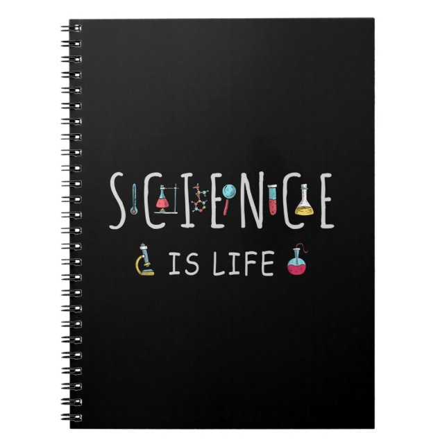 Cuaderno La ciencia es la vida (Frente)