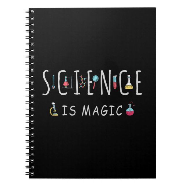 Cuaderno La ciencia es magia (Frente)