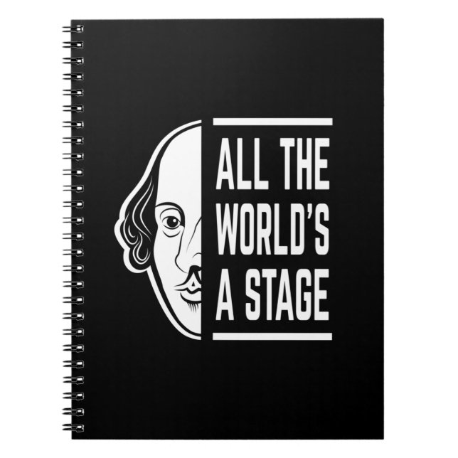 Cuaderno La cita de Shakespeare, un teatro del mundo entero (Frente)