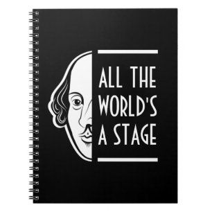 Cuaderno La cita temática de Shakespeare All the World's A