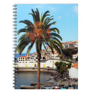 Cuaderno La ciudad capital de Funchal en Madeira
