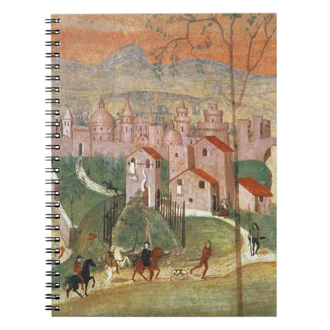 Cuaderno La ciudad de Prato (fresco) (Frente)
