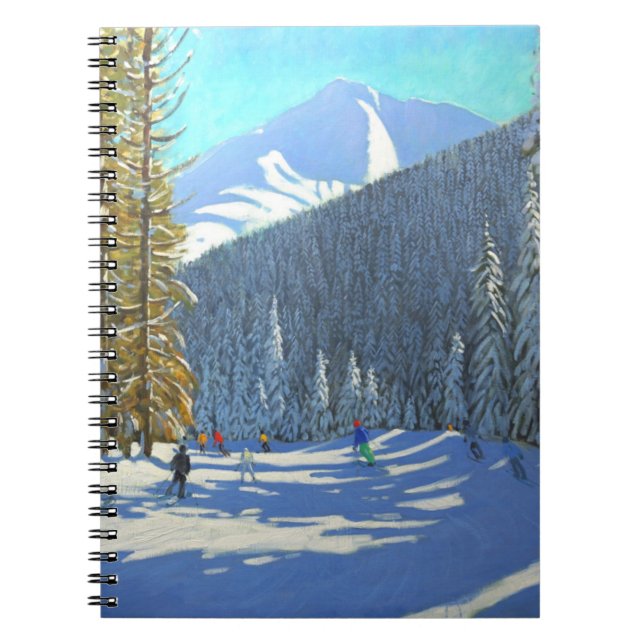 Cuaderno La Clusaz 2012 de Beauregard del esquí (Frente)