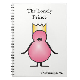 Cuaderno La colección solitaria de Prince personalizada