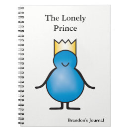 Cuaderno La colección solitaria de Prince personalizada