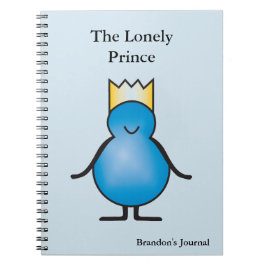 Cuaderno La colección solitaria de Prince personalizada