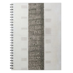Cuaderno La columna de Trajan (grabado)