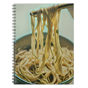 Cuaderno La comida japonesa es para los amantes del Ramen