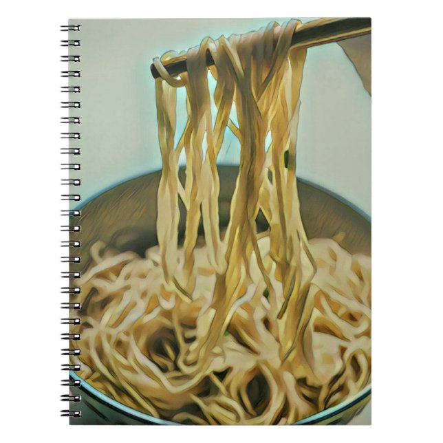 Cuaderno La comida japonesa es para los amantes del Ramen (Frente)