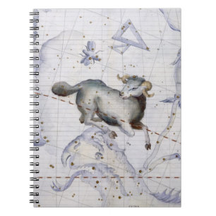 Cuaderno La constelación de aries, platea 4 del 'atlas
