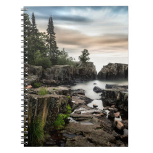 Cuaderno La costa del lago Superior el   Minnesota