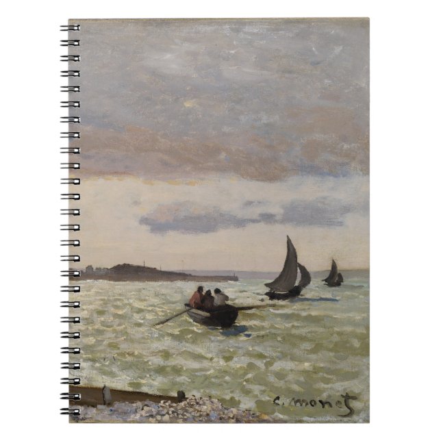 Cuaderno La costa en Sainte-Adresse, 1864 (Frente)