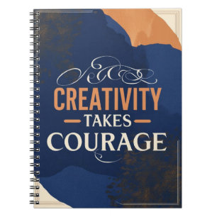 Cuaderno La creatividad requiere coraje