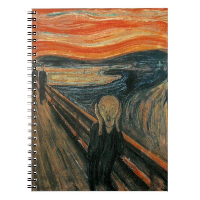 Cuaderno La crema de Edvard Munch (Frente)