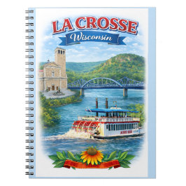 Cuaderno La Crosse, WI Scenic Wisconsin Notebook