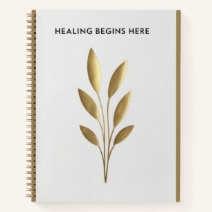 Cuaderno La curación comienza aquí
