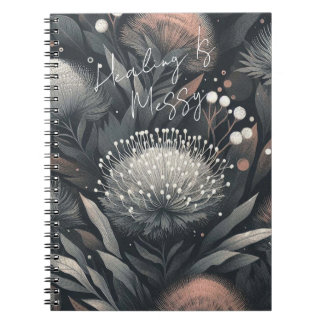 Cuaderno La curación es desordenada - Arte Botánico De Bloo