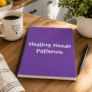 Cuaderno La curación necesita paciencia Bienestar