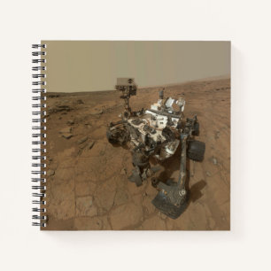 Cuaderno La Curiosidad Corre Sobre La Superficie De Marte.
