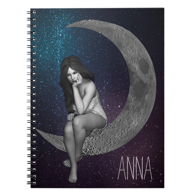 Cuaderno La dama de la luna (Frente)