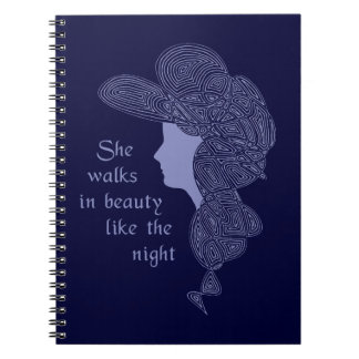 Cuaderno La dama de Lord Byron