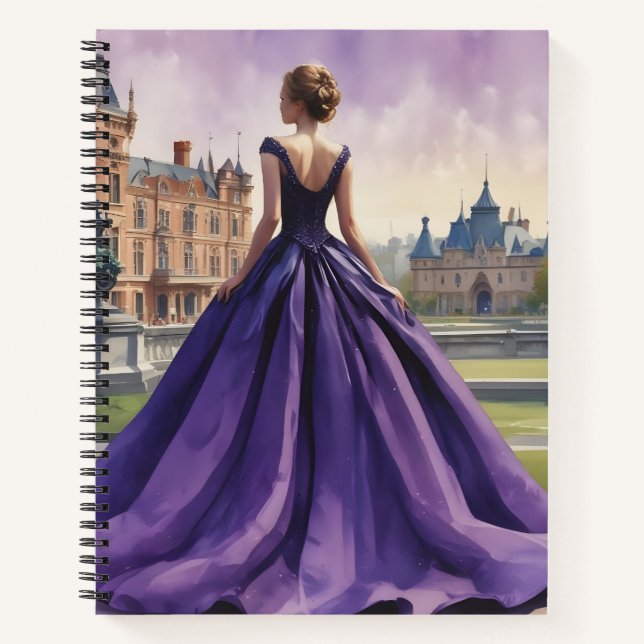 Cuaderno La Dama del Jardín Secreto (Anverso)