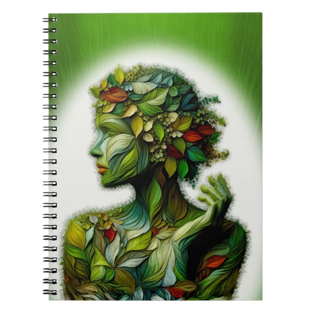 Cuaderno La Dama Verde (Frente)
