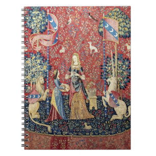 Cuaderno La dama y el unicornio, olores