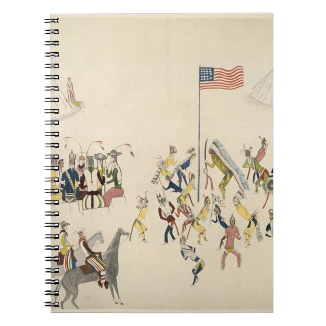 Cuaderno La danza del Shoshone participó adentro solamente (Frente)