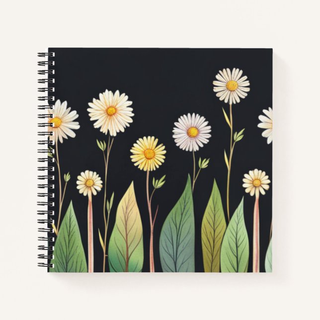Cuaderno La de Daisy en la noche (Anverso)
