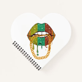 Cuaderno La decimoctava reina Melanin Sista Chica negro