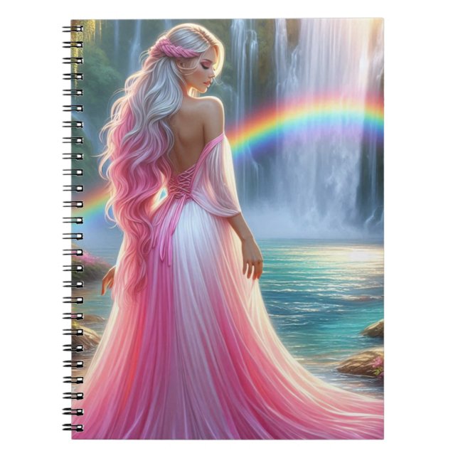Cuaderno La diosa del valle del arcoiris (Frente)
