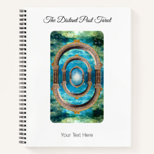Cuaderno La distancia de la tarjeta Tarot Card Deck Divink 